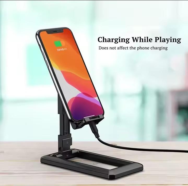 Premium Adjustable Foldable Tripod Stand – Universal Mobile & Tablet Holder