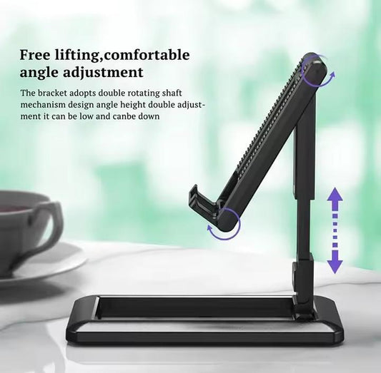 Premium Adjustable Foldable Tripod Stand – Universal Mobile & Tablet Holder