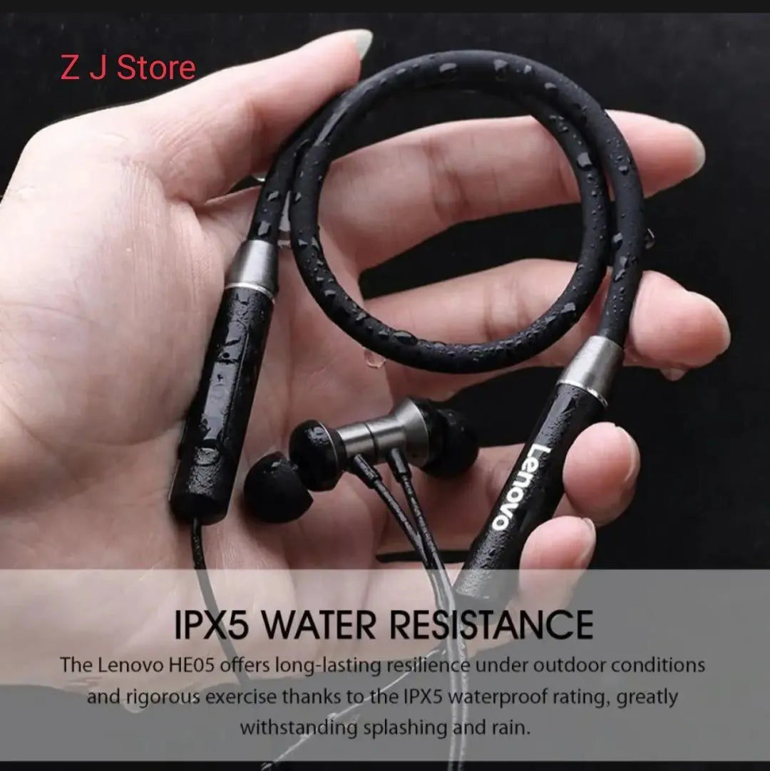 Wireless Bluetooth Neckband HE05 (Original) – Noise Cancelling Earphones | Bluetooth 5.0/5.1