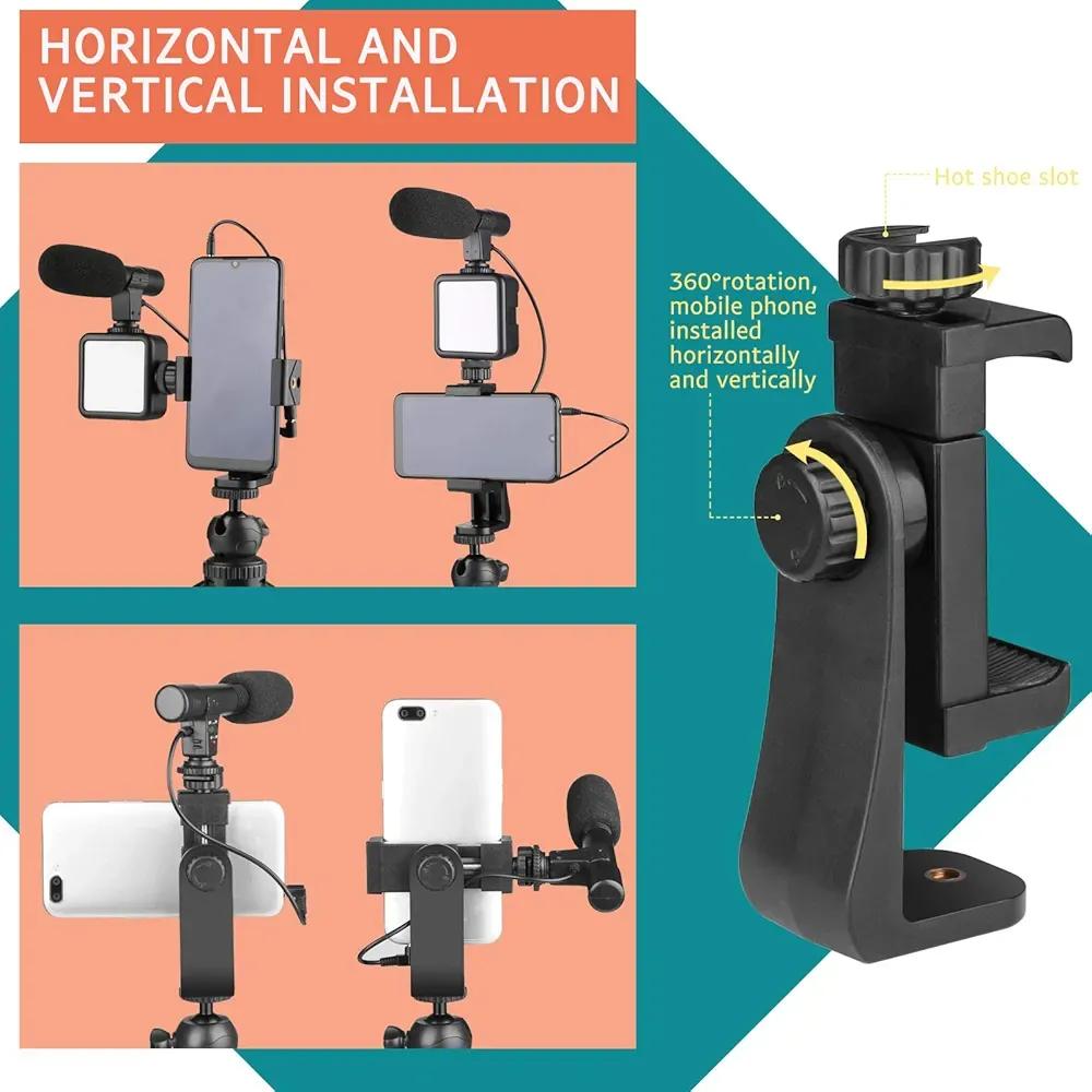 Premium Portable Tripod Stand – Sleek, Durable & Travel-Friendly