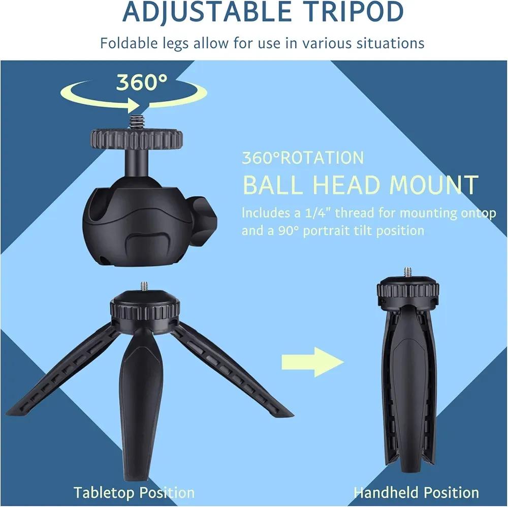 Premium Portable Tripod Stand – Sleek, Durable & Travel-Friendly
